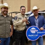 Refuerza SSPE Seguridad en Madera con Entrega de Patrullas y Equipamiento Policial