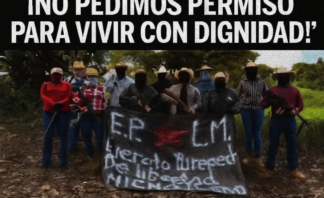 Surge un nuevo grupo armado de resistencia civil en Michoacán
