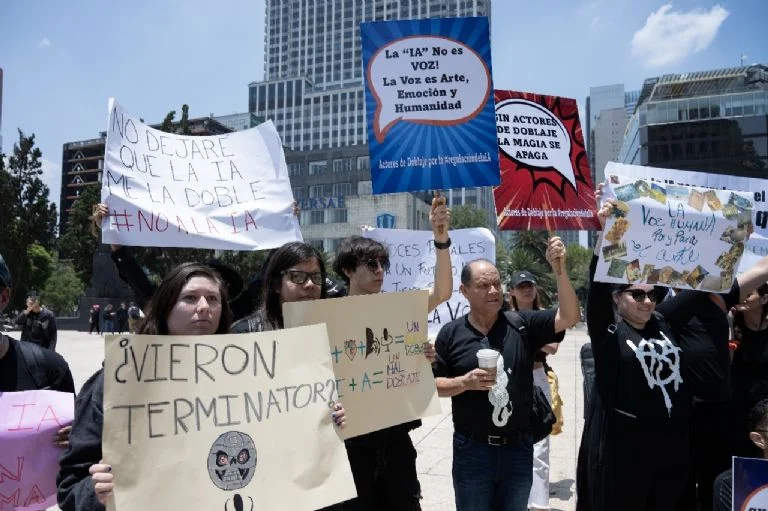 “La IA no es el enemigo, sino la falta de ética”: asi hicieron oír su voz los creadores en la CDMX