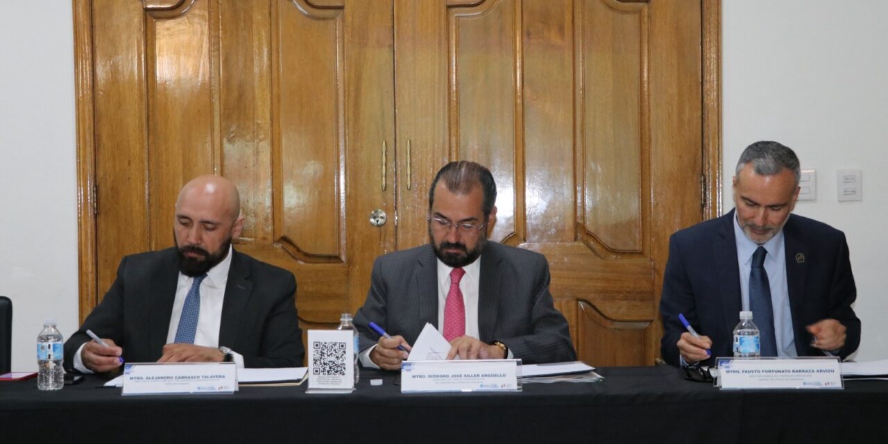 Firman convenio CEDH y Centro de Conciliación Laboral