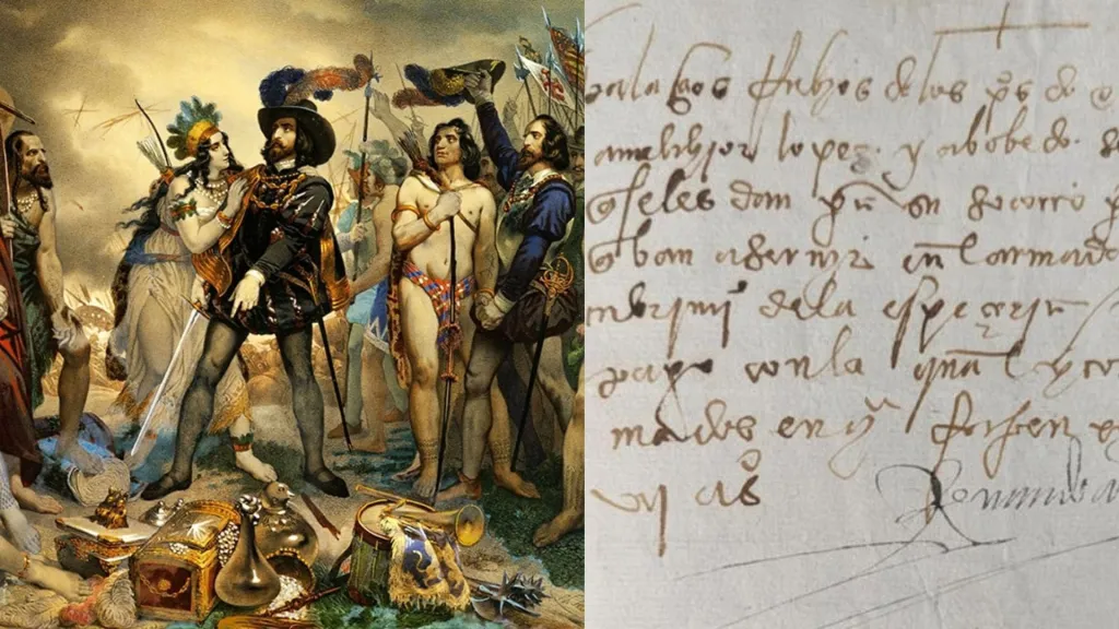 Entrega FBI manuscrito de Hernán Cortés