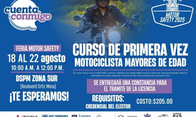 Invitan al “Motor Safety 2025” en la Puerta del Tiempo