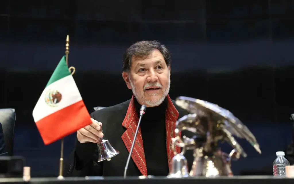Se despide Noroña de la presidencia del Senado