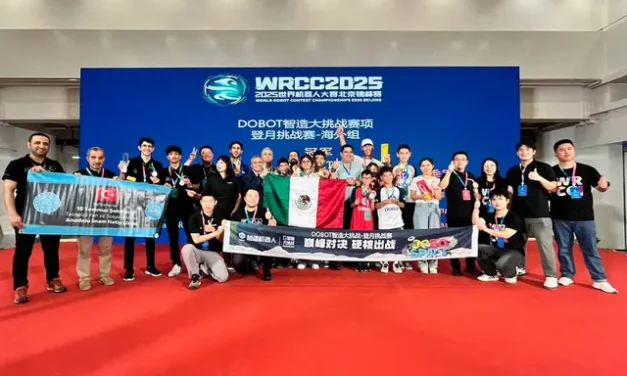 ¡De Chihuahua para el mundo! México gana oro en concurso de robótica en China