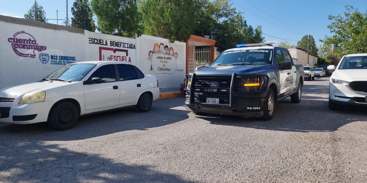 Reforzará Policía Municipal vigilancia en planteles escolares por regreso a clases
