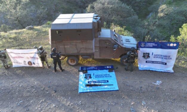  Asegura SSPE vehículo “monstruo” en Moris