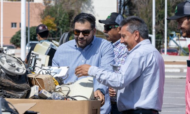 Se recolectaron 22 toneladas de basura electrónica, en Cuauhtémoc