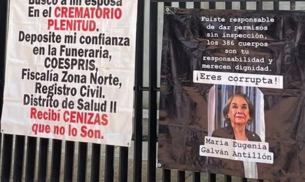 Crematorio Plenitud: suspendido y autorizado por María Eugenia Galván, mamá de gobernadora