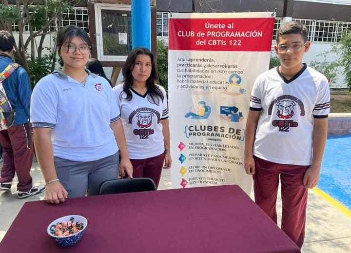 Participarán estudiantes del CBTis 122 en etapa estatal de Olimpiada Mexicana de Informática