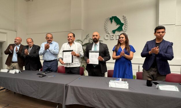 Firman convenio de colaboración CEDH y CONALEP