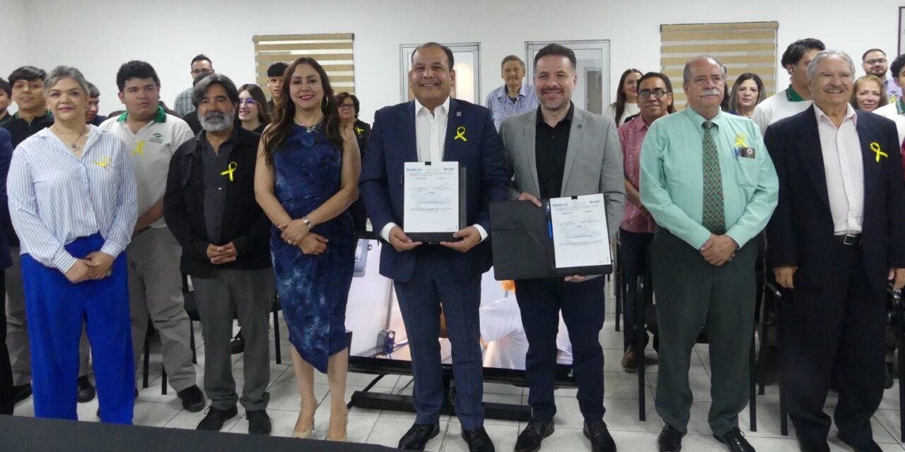 Firman convenio de colaboración Conalep y Canacintra