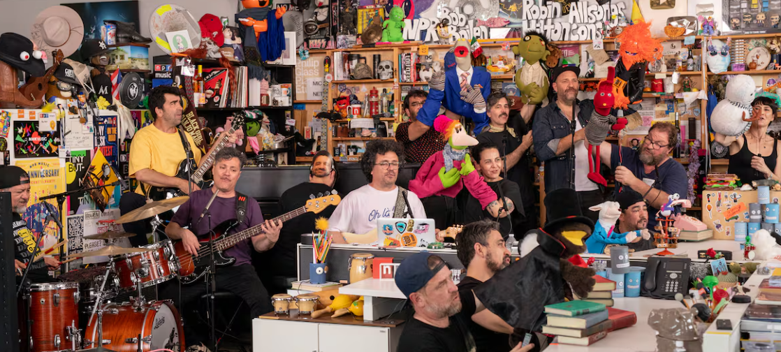 31 Minutos, la banda de títeres chilena revoluciona los Tiny Desk