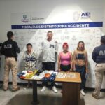 Catean AEI y DEFENSA casa en colonia Reforma; detienen a cuatro con drogas y dinero
