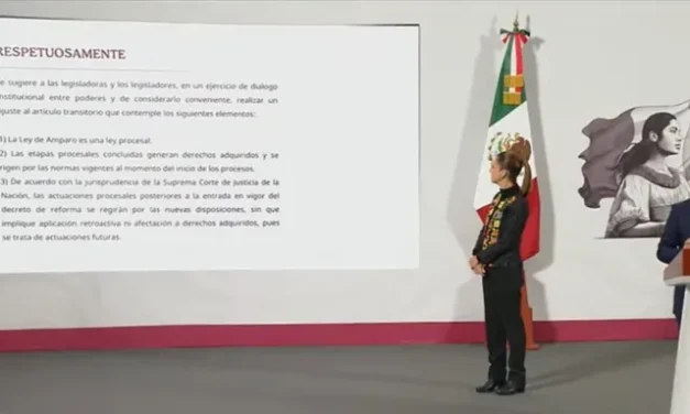 Propone Zaldívar cambios a la Ley de Amparo