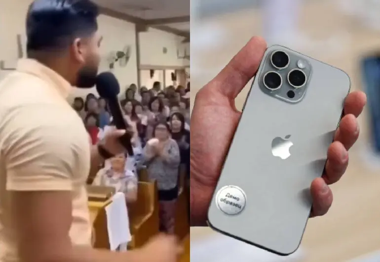 Pastor pide a fieles dinero para comprar 2 Iphone 17 Pro Max: “Es la voluntad de Dios”