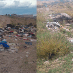 Denuncian habitantes del sur uso de cerro como lugar de desechos
