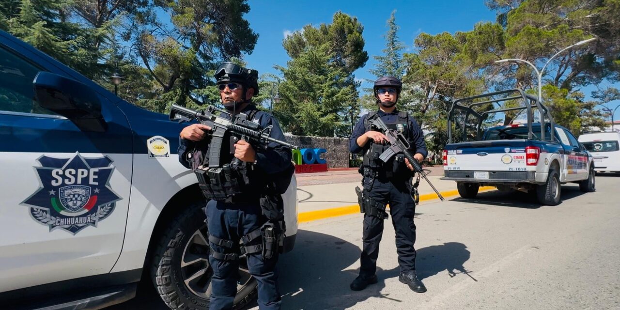 Realiza SSPE en Cuauhtémoc más de 700 detenciones en el mes de septiembre