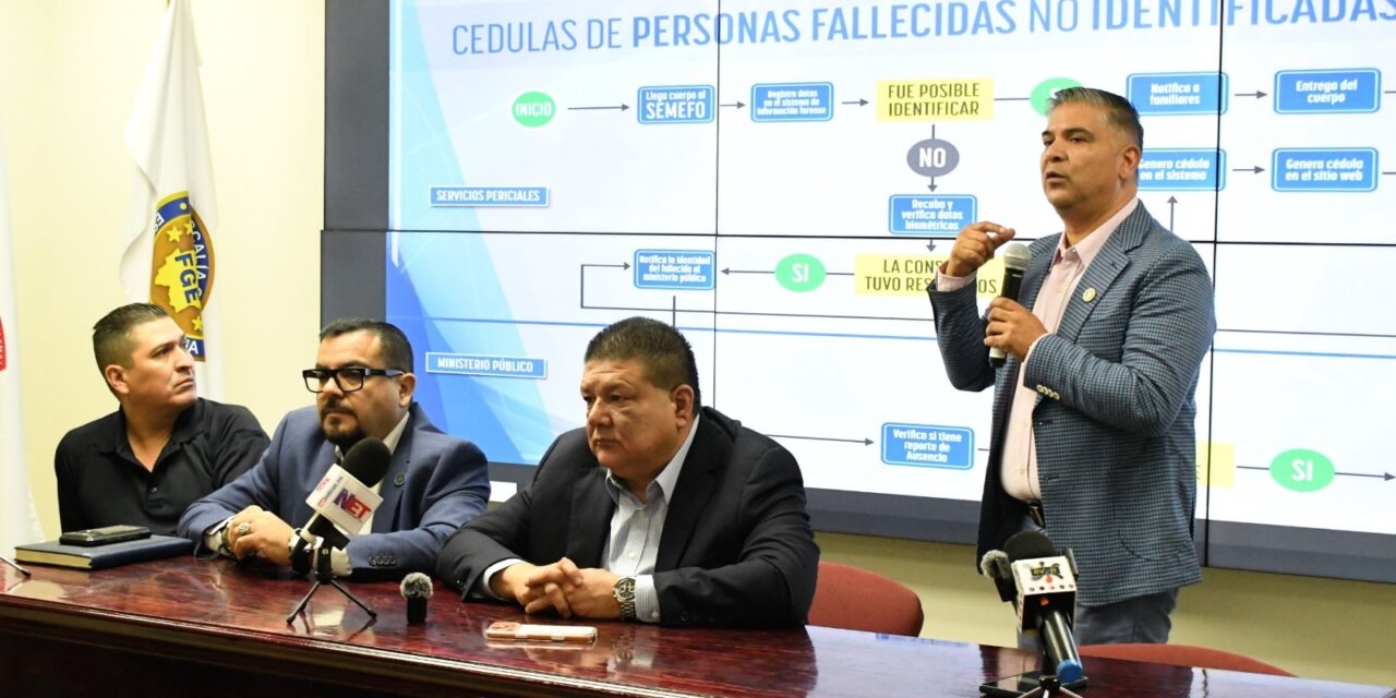 Presenta FGE la Cédula de Identificación Forense desarrollada en la plataforma Justicia Digital