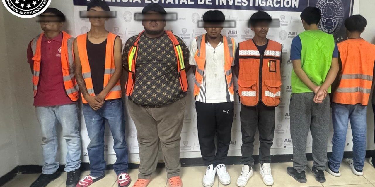 Detiene FEOE en flagrancia a siete probables responsables de secuestro  