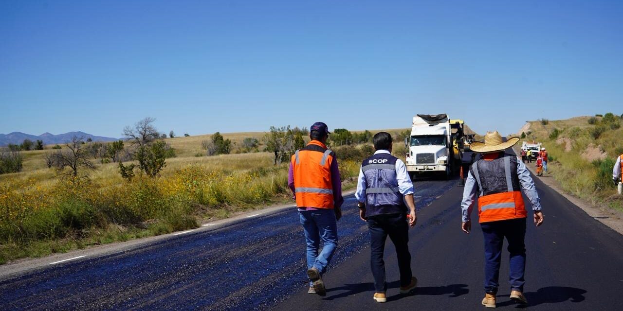 Se han invertido 86 millones de pesos en la rehabilitación de la carretera Chihuahua-Namiquipa