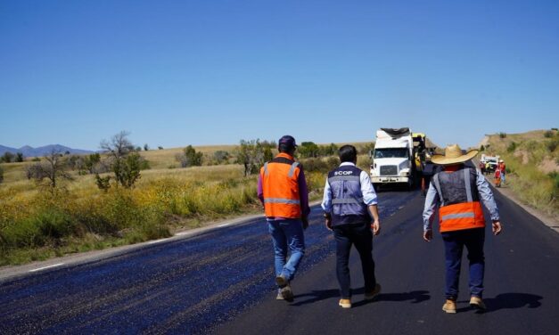Se han invertido 86 millones de pesos en la rehabilitación de la carretera Chihuahua-Namiquipa