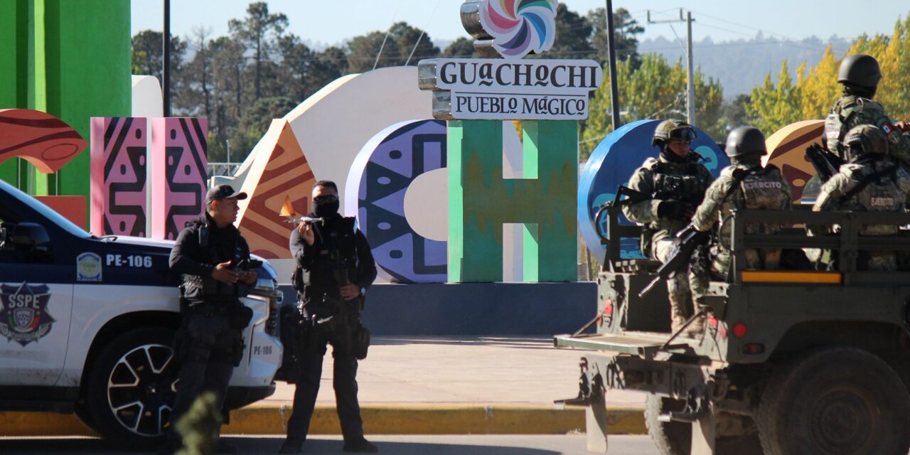 Refuerza SSPE operativo de seguridad en Guachochi