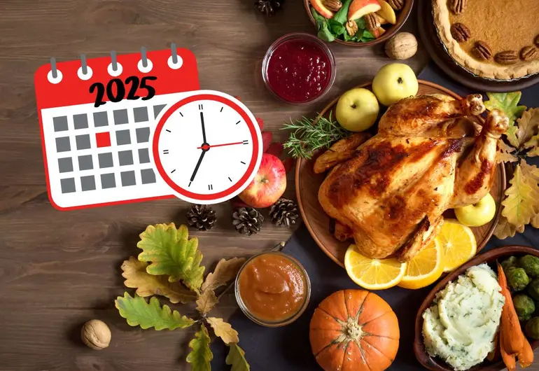 ¿Cuándo se celebra el Día de Acción de Gracias 2025?