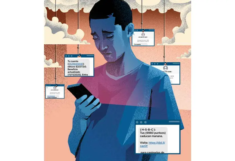 Ciberestafas explotan prisa y necesidad; tianguis oscuro de datos