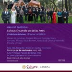 Hoy solistas ensamble de bellas artes ofrecerá gala de zarzuela