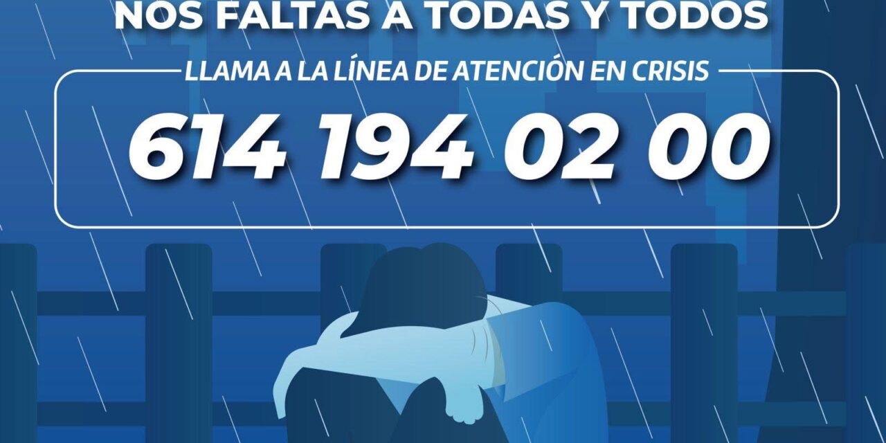 Reitera IMPAS Línea de Atención en Crisis del IMPAS para pedir ayuda por depresión