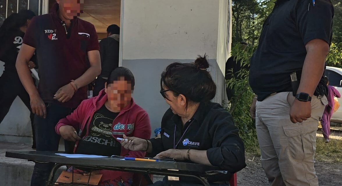 Lleva la CEAVE atención Oportuna, Diferenciada y Restauradora a Guadalupe y Calvo y comunidades serranas