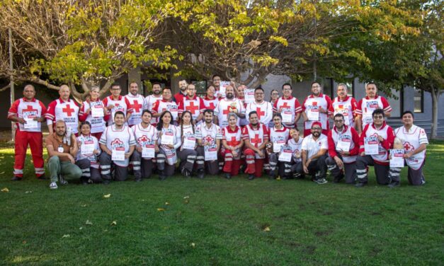 Cruz Roja Mexicana capacita a personal de Chihuahua en Restablecimiento del Contacto entre Familiares