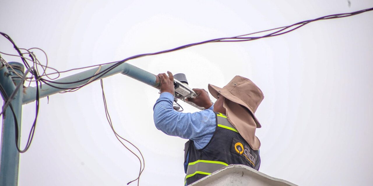 Avanza Delicias en el reemplazo de luminarias LED con un 21% de progreso general