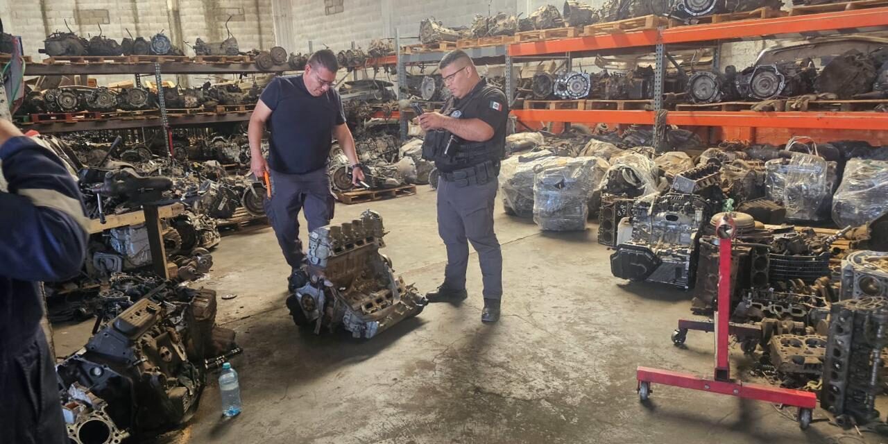 Inspecciona SSPE yonkes y lotes vehiculares para disuadir el delito