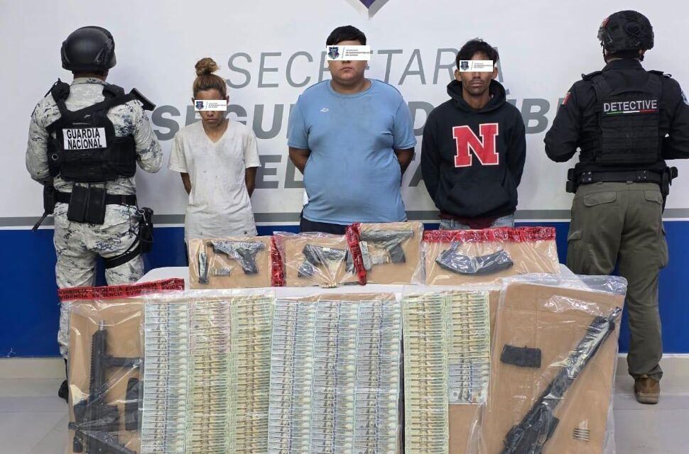 Rescata SSPE a 17 migrantes y detiene a 3 presuntos traficantes en Juárez