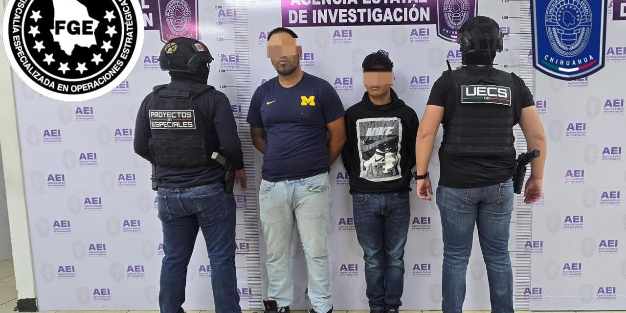 Formula imputación FEOE a dos detenidos por delitos de secuestro agravado y homicidio calificado