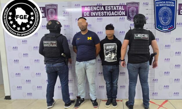 Formula imputación FEOE a dos detenidos por delitos de secuestro agravado y homicidio calificado