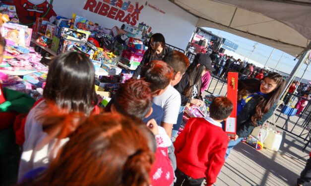 Celebran Festejo Navideño en Riberas del Bravo con la participación de más de 3 mil personas