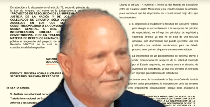 Juez vincula a proceso a César D. por operaciones con recursos de procedencia ilícita