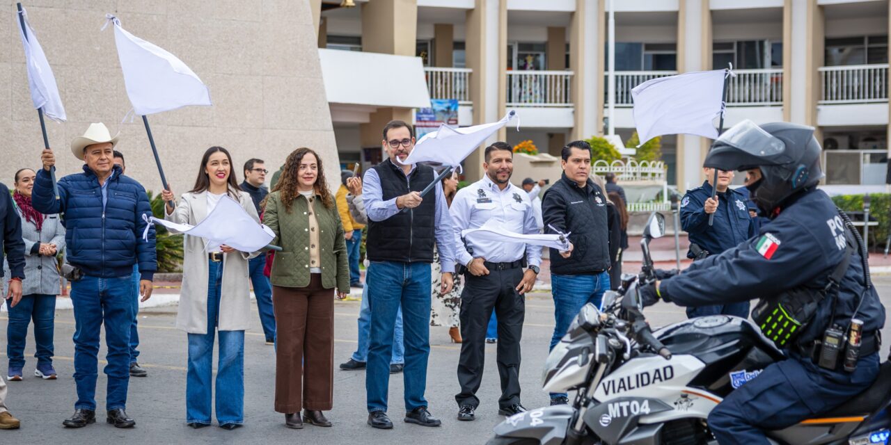 Arranca Delicias Operativo Navideño con amplio despliegue de seguridad