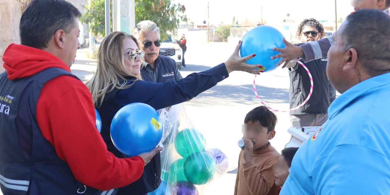 Supervisa Sindicatura servicios públicos en la colonia Sierra Azul