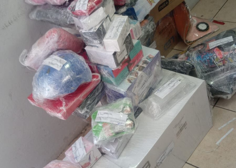 Aseguran en Cuauhtémoc más de 40 paquetes robados