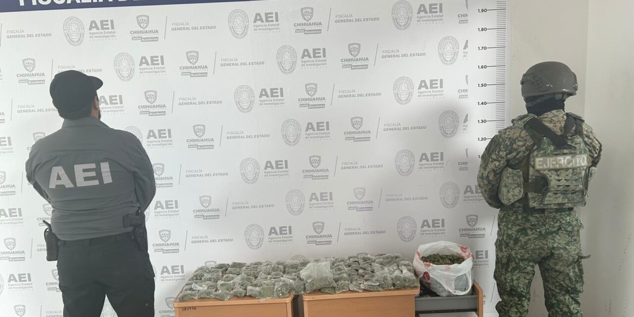 Aseguran mochila con 120 envoltorios de mariguana en brecha del Ejido 6 de Enero