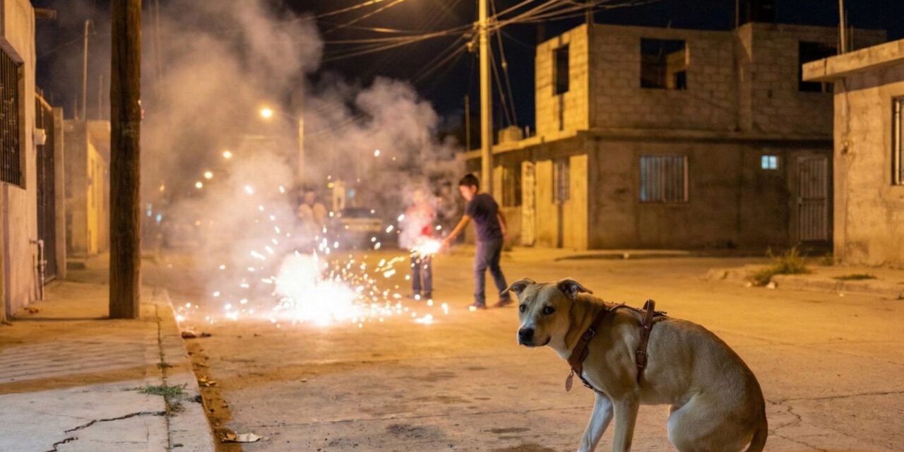 Piden proteger mascotas durante las celebraciones de fin de año