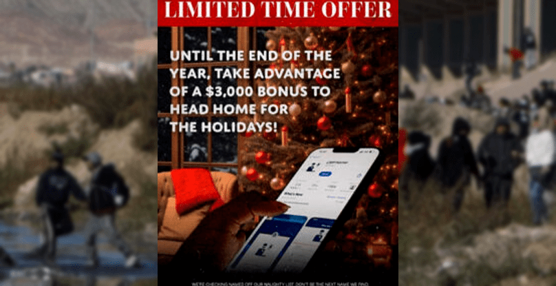 Ofrece CBP 3 mil dólares a inmigrantes que decidan regresar voluntariamente