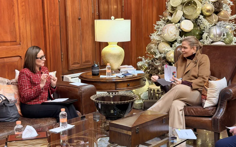 Maru Campos sostiene reunión con la presidenta del Tribunal Superior de Justicia