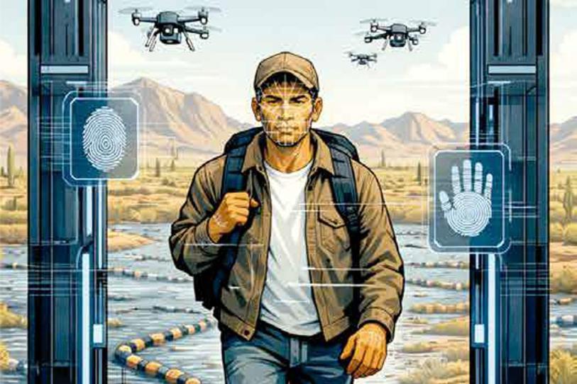 Nueva ‘piel’ digital revoluciona al muro fronterizo; concretan promesa de campaña