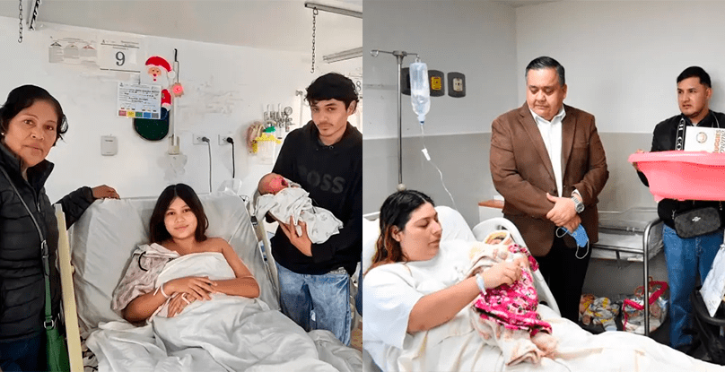 Edwin David y Ailany Guadalupe primeros bebés de 2026 en el estado