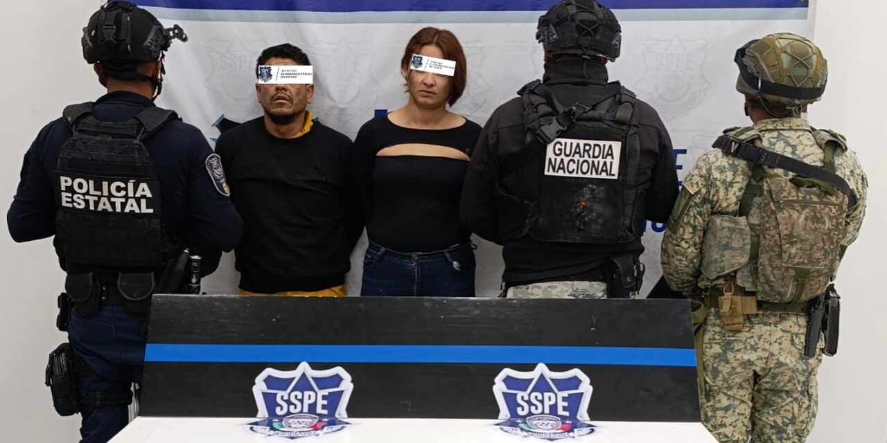 Asegura SSPE a pareja por presunto intento de secuestro en Ciudad Juárez