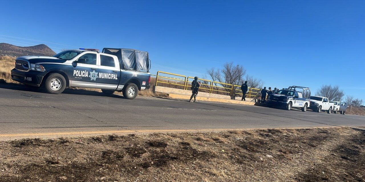 Localizan restos óseos en un arroyo de Cuauhtémoc